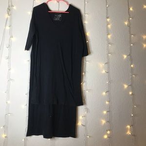 Low-High Tee Shirt Dress